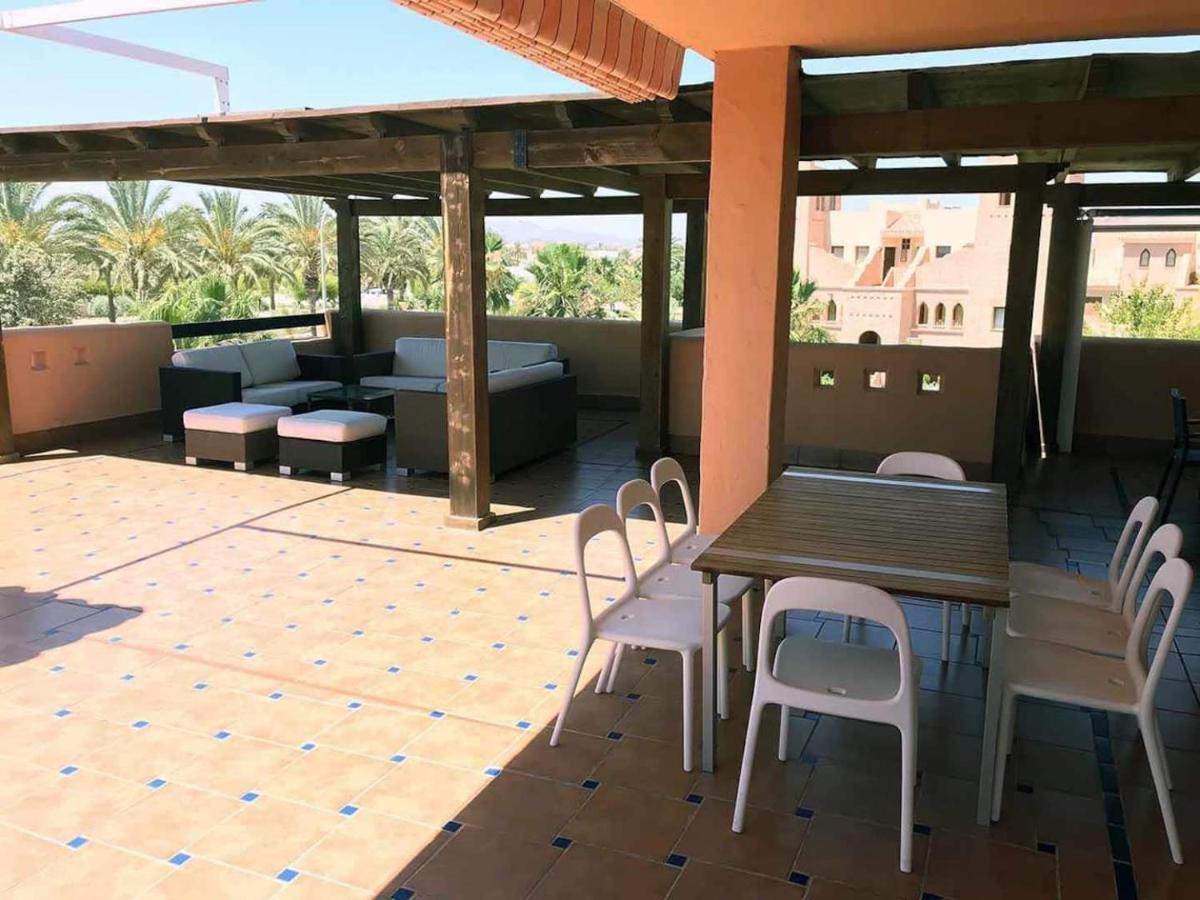 Atico - 3 Dormitorios - Urbanizacion Verazul En Vera Playa - Wifi Fibra 300Mb Perfecto Para Teletrabajo Eksteriør billede